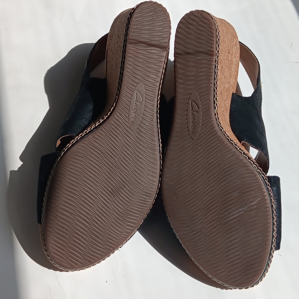 CLARKS MEMORY FOAM SANDALS - Picture 5 of 5